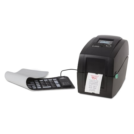 Petoskey Plastics Godex Printer Kit w/ 2 Rolls of Labels (Red Oil Can) FK-GX001-06